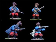 Vampire Wars - Draculas Evil Cossack Guards w/Muskets - West Wind Miniatures WWP-GH00007