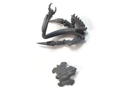 Tyranid Winged Hyve Tyrant Tail + Spine Banks Carapace, деталі для мініатюр Warhammer 40k, пластикові (Games Workshop)
