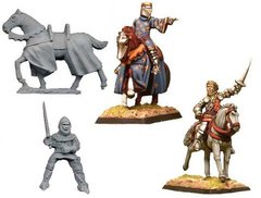 Средневековье (Medieval World) - Kings and Princes (3 mtd) - Crusader Miniatures NS-CM-MEH104