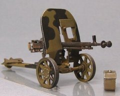 1/35 ДШКМ радянський піхотний 12,7-мм важкий кулемет (Танк А68), збірний, смоляний