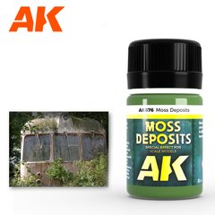Скупчення цвілі та моху, емалевий ефект, 35 мл (AK Interactive AK676 Moss Deposits)