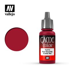 Красный шрам, 17 мл (Vallejo Game Color 72012 Scar Red) акриловая краска