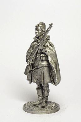 54 мм Снайпер 528-го стрелкового полка Наталья Ковшова, 1942 год, СССР (EK Castings WWII-6), коллекционная оловянная миниатюра