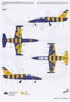 1/48 L-39C "NATO Trainer" учебно-боевой самолет (Special Hobby SH-48171) сборная модель