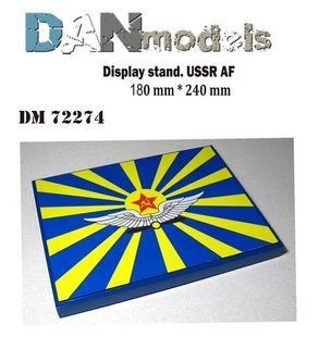 1/72 Подставка для моделей "Авиация СССР", 180*240 мм (DANmodels DM 72274)