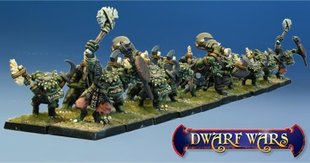 Dwarf Wars - Command – Goblin Axe Regiment - West Wind Miniatures WWP-DW-402-C