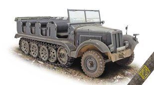 1/72 Sd.Kfz.6 полугусеничный артиллерийский тягач (ACE 72567), сборная модель