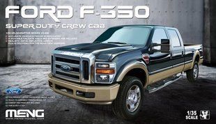 1/35 Ford F-350 Super Duty Crew Cab автомобиль (Meng Model VS006) сборная модель
