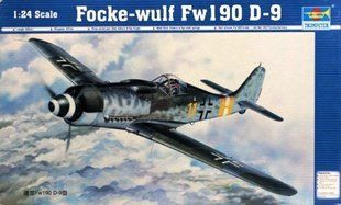 1/24 Focke-Wulf FW-190D-9 германский истребитель (Trumpeter 02411) сборная модель