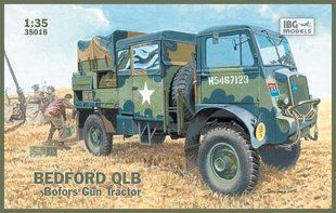 1/35 Bedford QLB британский тягач для орудий Bofors (IBG Models 35018) сборная модель