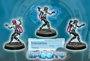 Interventor, мініатюра Infinity (Corvus Belli 280502-0040), збірна металева