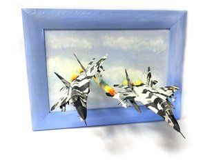 1/72 Картина-діорама "Захисники українського неба МіГ-29 та МіГ-29УБ", авторська робота