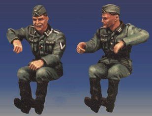 50 мм Германские водители 1941 1:35