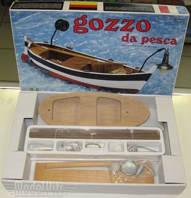 MiniMamoli Рыбацкая лодка (Gozzo da Pesca) 1:28 мини (MM70)