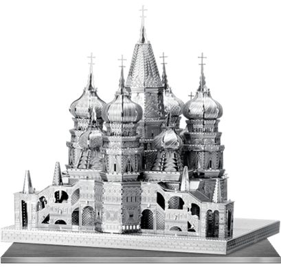 Saint Basil's Cathedral, сборная металлическая модель IconX ICX006