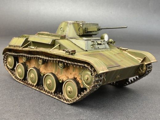1/35 Т-60 пізній екранований, виробництва заводу ГАЗ, модель з інтер'єром (MiniArt 35232), збірна модель