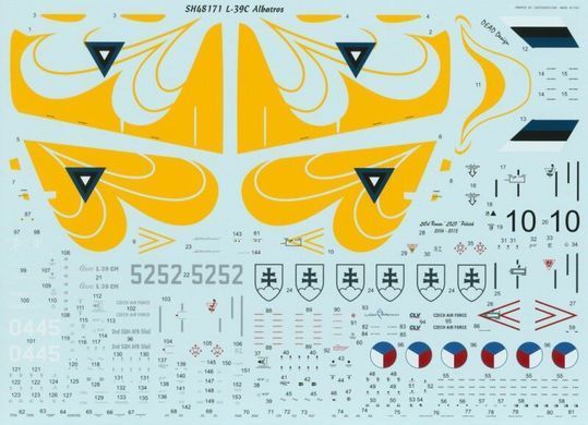1/48 L-39C "NATO Trainer" учебно-боевой самолет (Special Hobby SH-48171) сборная модель