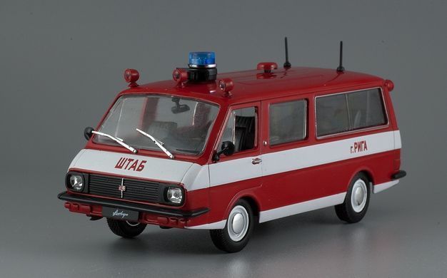 1/43 Автомобиль РАФ-22034 Латвия "Пожарный", серия "Автомобиль на службе" + журнал (Deagostini)