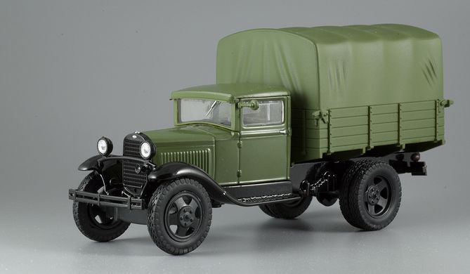 1/43 Автомобиль ГАЗ-АА, серия "Автолегенды СССР" №75 + журнал (DeAgostini)