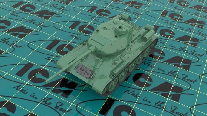 1/35 Танк Т-34/85 с танковым десантом (ICM 35369), сборная модель
