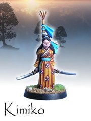 Samurai - Kimiko (1) - West Wind Miniatures WWP-LESAM1
