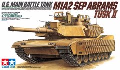 1/35 M1A2 SEP Abrams TUSK II американский основной боевой танк (Tamiya 35326), сборная модель