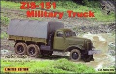 1/87 ЗиС-151 военный грузовик (ZZ Modell 87002) сборная модель