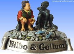 Gollum and Bilbo