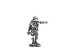 54мм Європейський лицар, колекційна олов'яна мініатюра