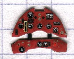 1/72 Приборная панель для Gloster Gladiator Mk.I (Yahu Models YMA7203)