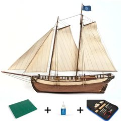 1/50 Корабль Polaris, серия Starter Pack с инструментами и клеем (OcCre 12007S), сборная деревянная модель