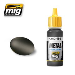 Металлик полированный металл, 17 мл (Ammo by Mig A.MIG-192 Polished metal) акриловая краска
