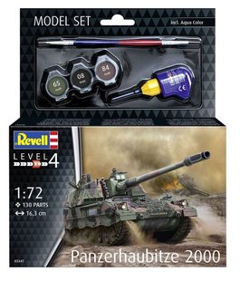 1/72 САУ Panzerhaubitze 2000, серія Model Set з фарбами та клеєм (Revell 63347), збірна модель