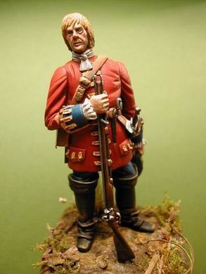 54 мм CORPORAL, REGIMENT OF HORSE, MARLBORO'S ARMY, 1704