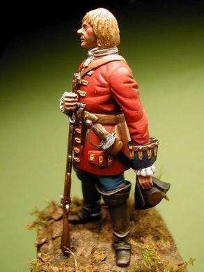 54 мм CORPORAL, REGIMENT OF HORSE, MARLBORO'S ARMY, 1704