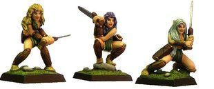 Fenryll Miniatures - Sylvan Female Warriors - FNRL-FA130