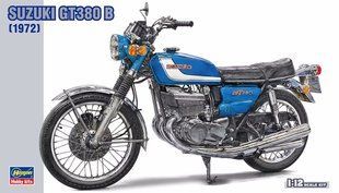 1/12 Мотоцикл Suzuki GT380 B 1972 года (Hasegawa 21505), сборная модель
