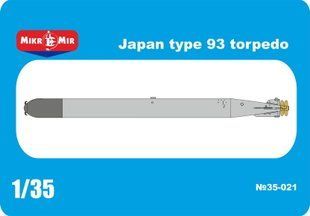 1/35 Японська торпеда Type 93 Torpedo Long Lance (MikroMir 35-021), збірні пластикові