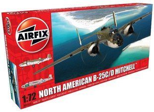 1/72 North American B-25C/D Mitchell американський бомбардувальник (Airfix 06015) збірна модель