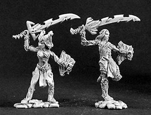 Reaper Miniatures Dark Heaven Legends - Fallen Elves (2) - RPR-3127