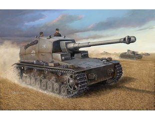 1/35 10.5-см K.Pz.Sfl.IVa "Dicker Max" німецька важка САУ (Trumpeter 00348), збірна модель