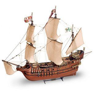 1/90 Іспанський галеон San Francisco ll, оновлений випуск (Artesania Latina 22452n), збірна дерев'яна модель