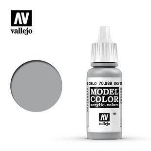 Серый небесный FS36463 RAL7004, 17 мл (Vallejo Model Color 154 Sky Grey) акриловая краска