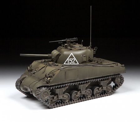 1/35 Середній танк M4A2 Sherman із 75-мм гарматою, збірна модель