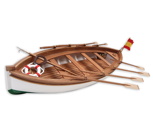 1/35 Спасательная шлюпка J. S. Elcano, сборная деревянная модель (Artesania Latina 19019 Lifeboat J. S. Elcano)