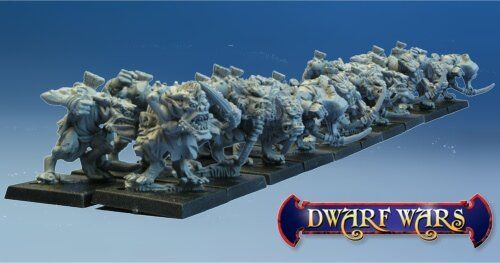 Dwarf Wars - Command – Goblin Bow Regiment - West Wind Miniatures WWP-DW-403-C