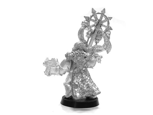 Знаменосец чумных космодесантников Хаоса, миниатюра Warhammer 40k (Games Workshop), металлическая