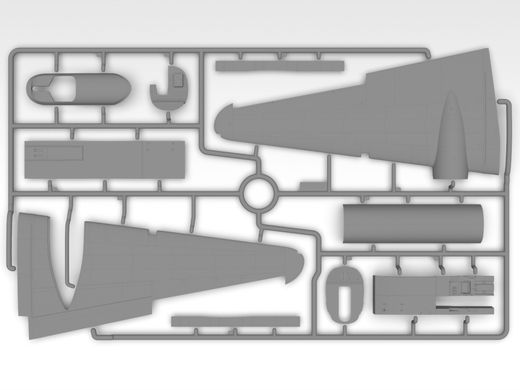 1/48 Японский бомбардировщик Ki-21-Ib "Sally" с пилотами и наземным персоналом (ICM 48197), сборная модель