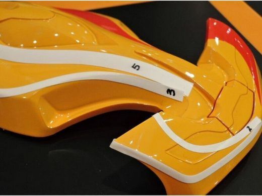 Tamiya 87177 Masking Tape for Curves 2mm / Маскирующая лента эластичная для изгибающихся линий, ширина 2 мм, длина 20 м