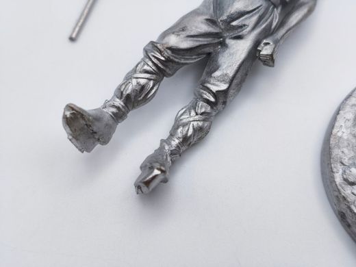 70мм Аламанський воїн, 3 століття н. е. (Elite Miniaturas JH/70.02 Alamanni Warrior, 3rd Century A.D.), колекційна олов'яна мініатюра